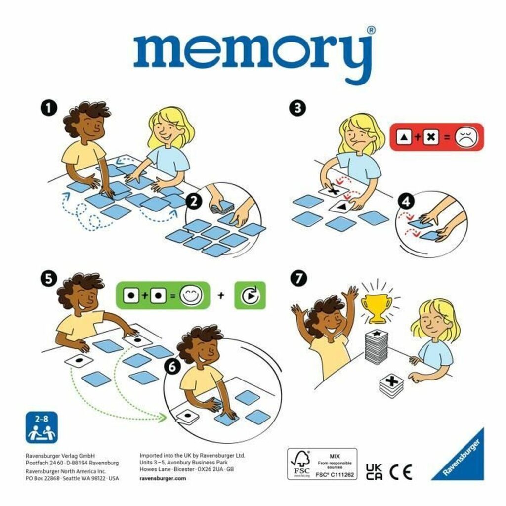 Εκπαιδευτικό παιχνίδι Ravensburger Χαρτόνι