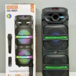 Φορητό ηχείο subwoofer με μικρόφωνο Karaoke - QS-8801 - 813089