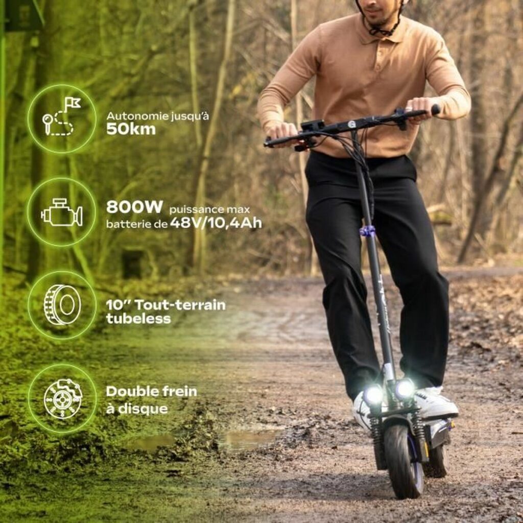 Ηλεκτρικό Σκούτερ Urbanglide ECROSS ONE 800 W Μαύρο 25 km/h