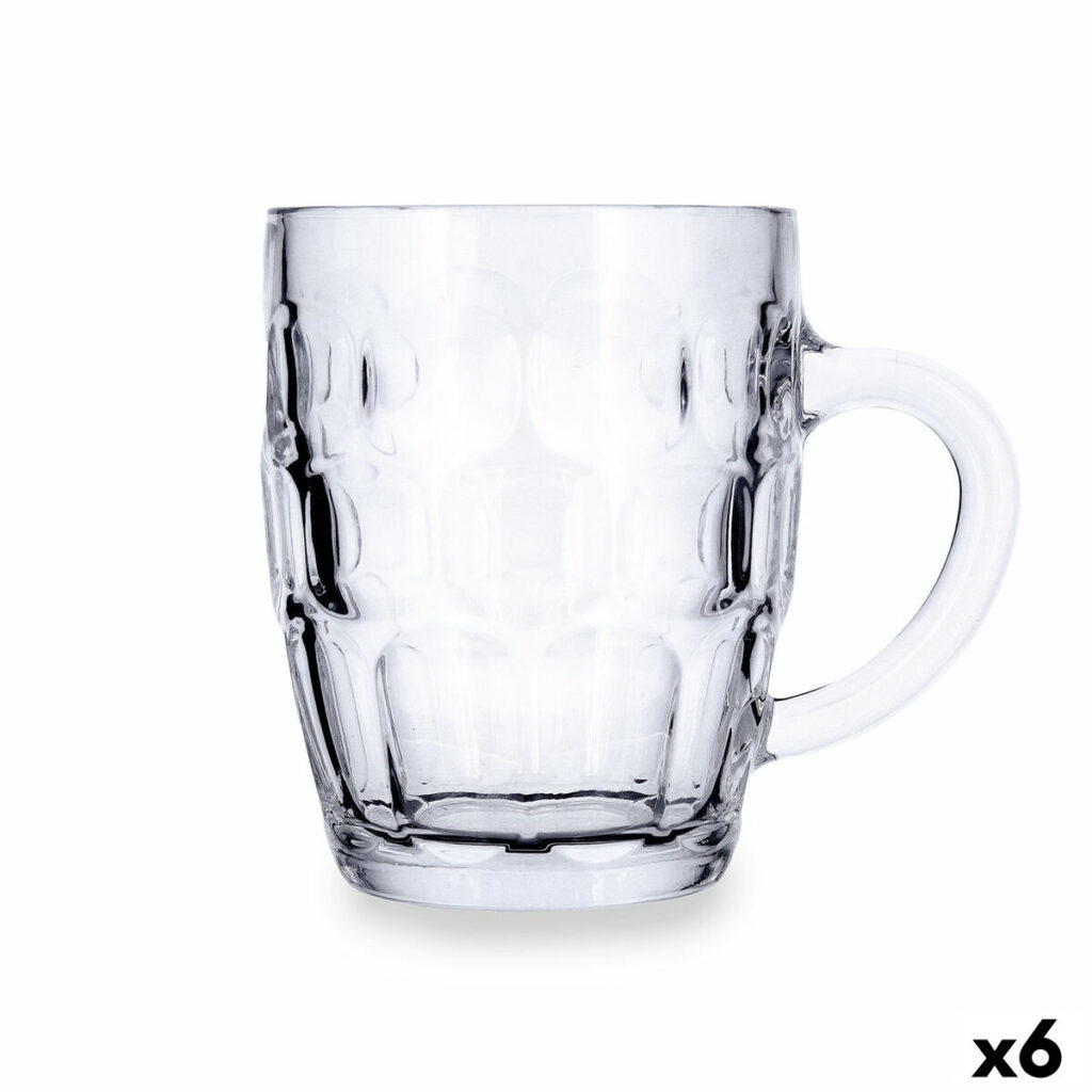 Κανάτα Μπύρας Quid Espuma Διαφανές Γυαλί 560 ml (x6)