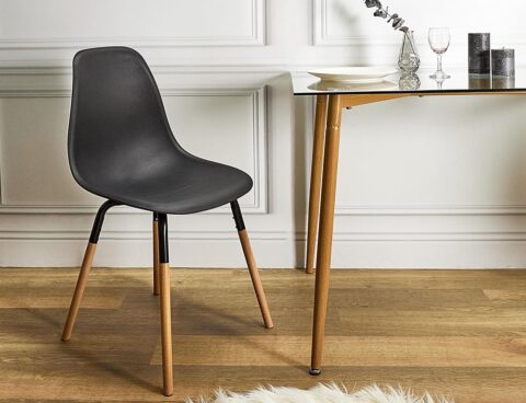 Καρέκλες & Πολυθρόνες Scandinavian Chair Phenix Black Hd7609
