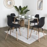 Καρέκλες & Πολυθρόνες Scandinavian Chair Phenix Black Hd7609