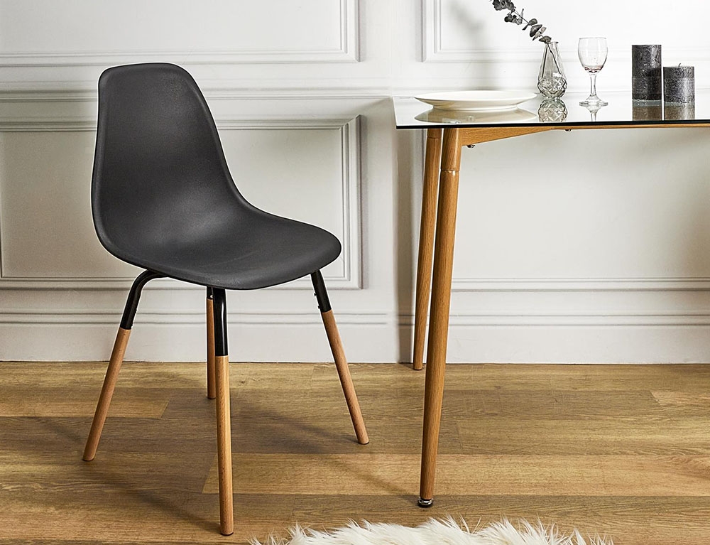 Καρέκλες & Πολυθρόνες Scandinavian Chair Phenix Black Hd7609