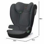 Καθίσματα αυτοκινήτου Cybex SOLUTION B3 I-FIX Γκρι II (15-25 kg) III (22 - 36 kg) Παιδικά ECE R129/04