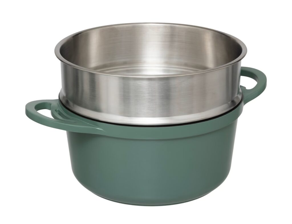 Κατσαρόλες Cast Alu Pot Steamer 24 Green