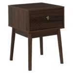 Κομοδίνο Tiffany Home Deco Factory - 40X40X55Cm