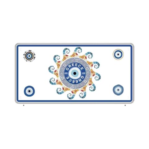 Μεταλλική πινακίδα Souvenir - Greece - 15x30cm - 181043