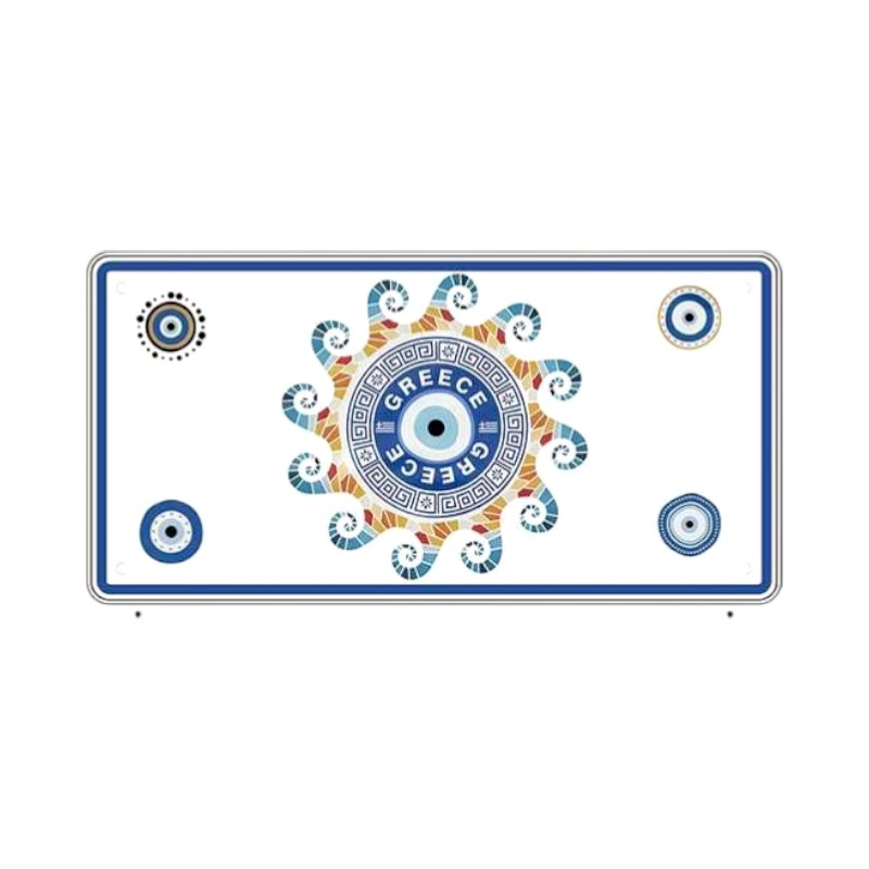 Μεταλλική πινακίδα Souvenir - Greece - 15x30cm - 181043