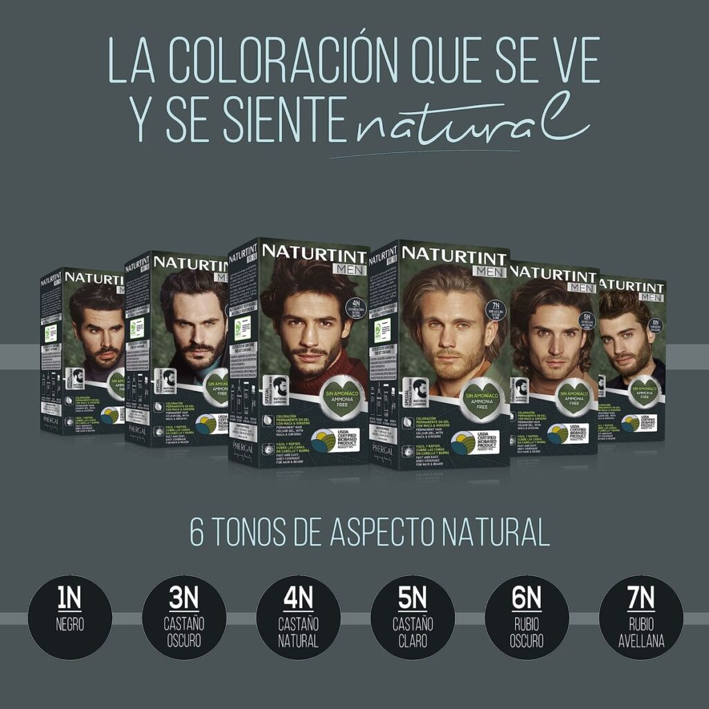 Μόνιμη Βαφή Naturtint NATURTINT MEN Nº 4n-Castano Natural