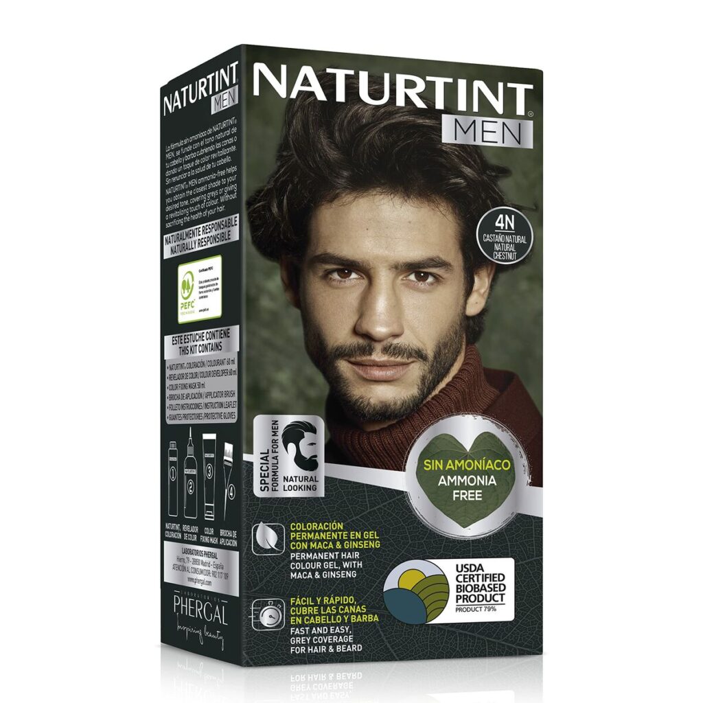 Μόνιμη Βαφή Naturtint NATURTINT MEN Nº 4n-Castano Natural