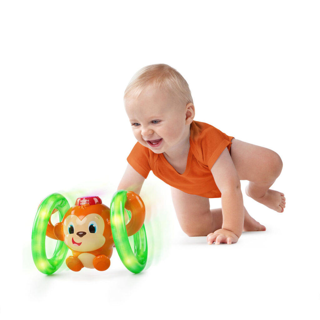 Μουσικό Παιχνίδι Bright Starts Little Roll & Glow Monkey