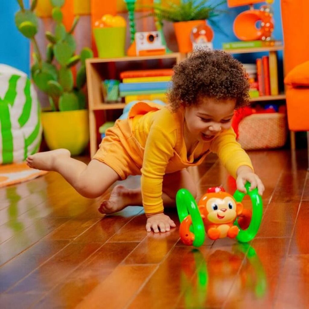 Μουσικό Παιχνίδι Bright Starts Little Roll & Glow Monkey