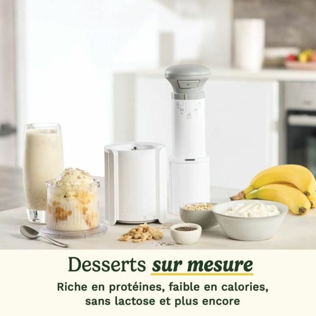 Παγωτιέρα Cuisinart ICEFD10E Λευκό Πλαστική ύλη 1 L 3,3 L 1L