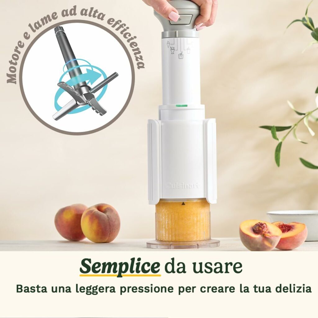 Παγωτιέρα Cuisinart ICEFD10E Λευκό Πλαστική ύλη 1 L 3,3 L 1L