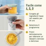 Παγωτιέρα Cuisinart ICEFD10E Λευκό Πλαστική ύλη 1 L 3,3 L 1L