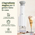Παγωτιέρα Cuisinart ICEFD10E Λευκό Πλαστική ύλη 1 L 3,3 L 1L
