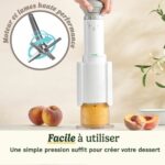 Παγωτιέρα Cuisinart ICEFD10E Λευκό Πλαστική ύλη 1 L 3,3 L 1L