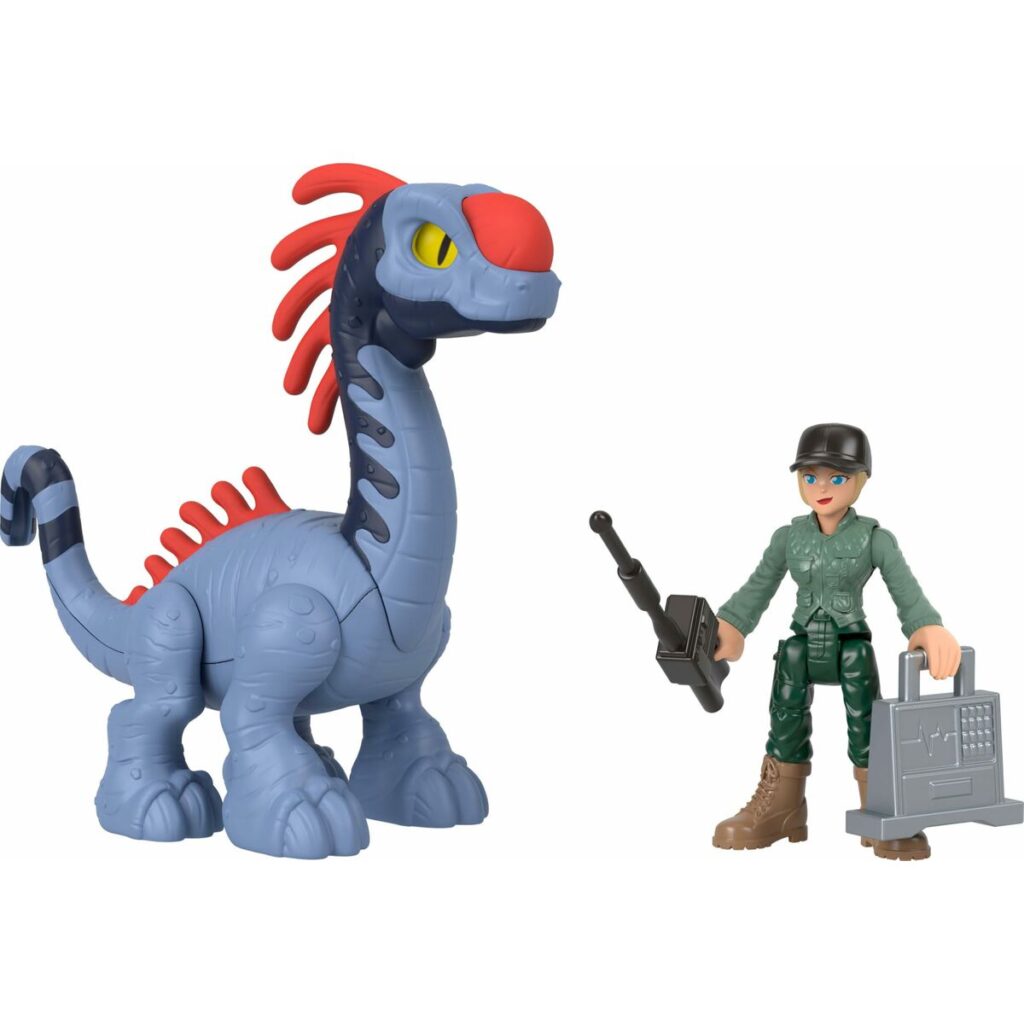 Playset Imaginext Jurassic World Πολύχρωμο 10 Τεμάχια
