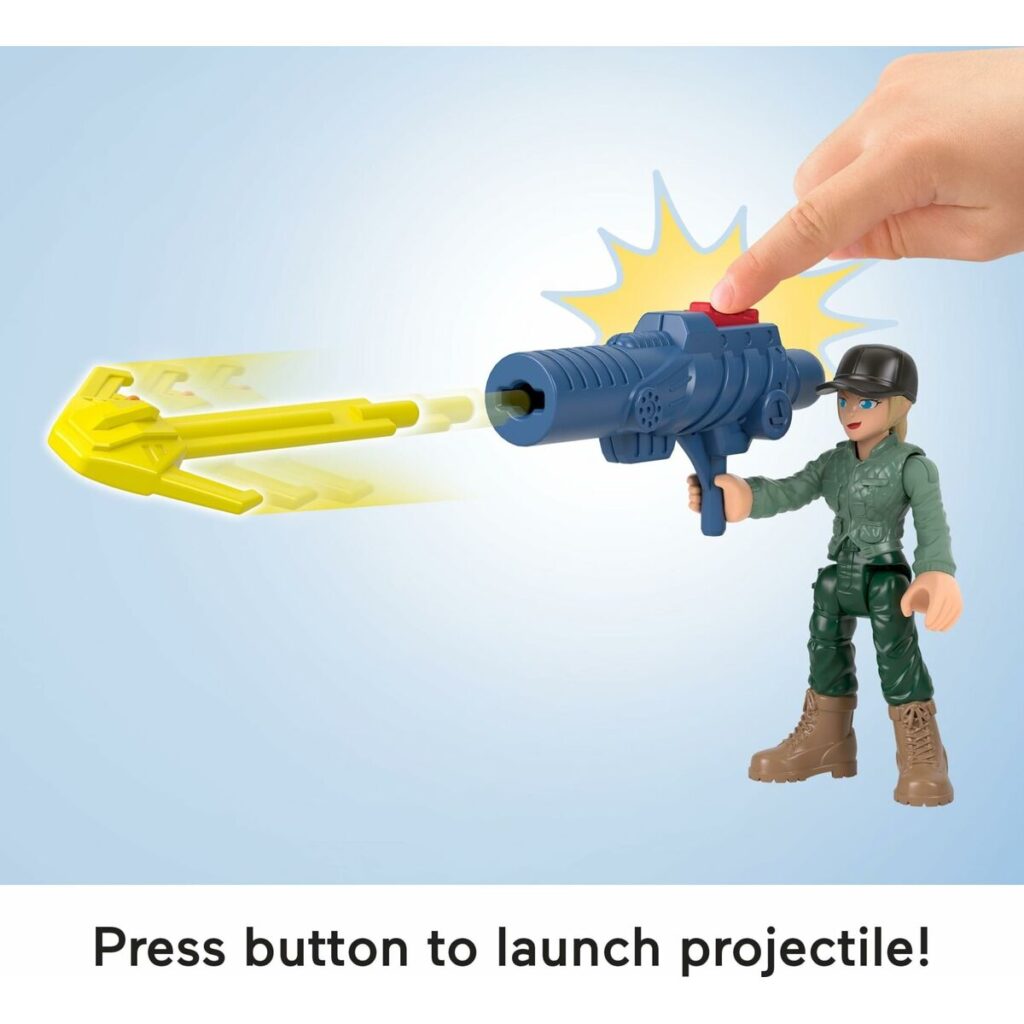 Playset Imaginext Jurassic World Πολύχρωμο 10 Τεμάχια