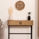 Ρολόγια Εσωτερικού Χώρου Wood Clock Ivana D38 Atmosphera 193109