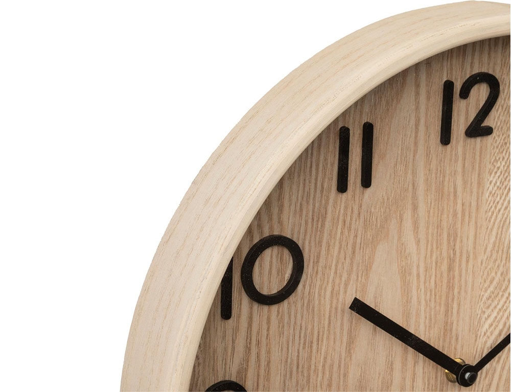 Ρολόγια Εσωτερικού Χώρου Wood Clock Ivana D38 Atmosphera 193109