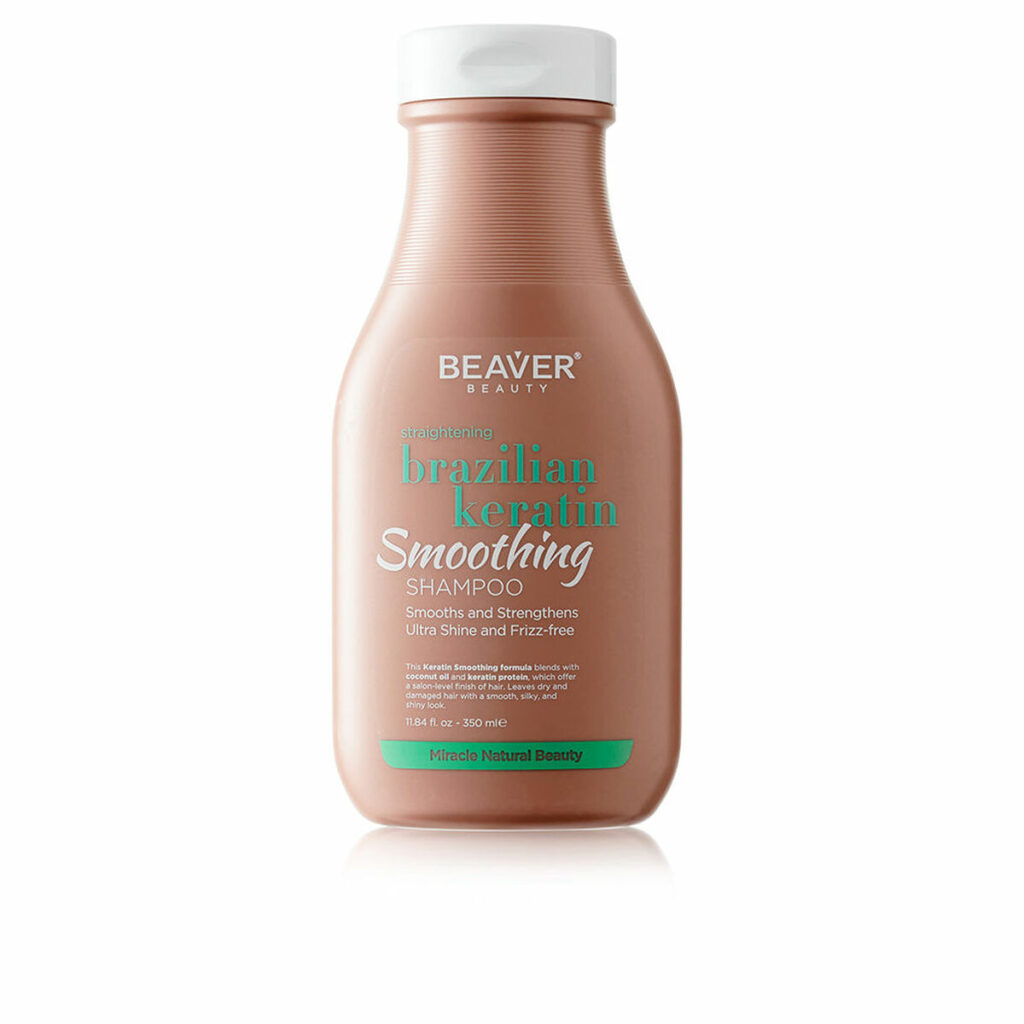 Σαμπουάν για Ίσια Μαλλιά Beaver BRAZILIAN KERATIN 350 ml