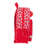Σχολική Τσάντα Hello Kitty Iconic Λευκό Κόκκινο 33 x 42 x 14 cm