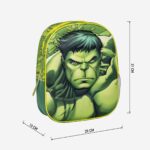 Σχολική Τσάντα The Avengers Πράσινο 25 x 31 x 10 cm