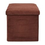 Σκαμπό & Πουφ Chest Foldable Pouffe Scott Terra Hd0275