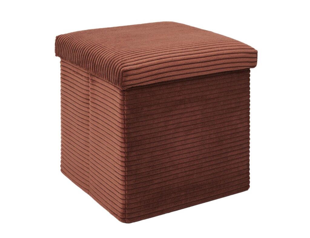 Σκαμπό & Πουφ Chest Foldable Pouffe Scott Terra Hd0275