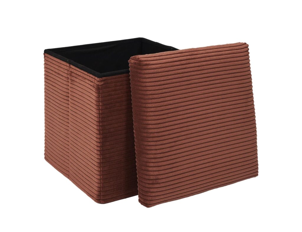 Σκαμπό & Πουφ Chest Foldable Pouffe Scott Terra Hd0275