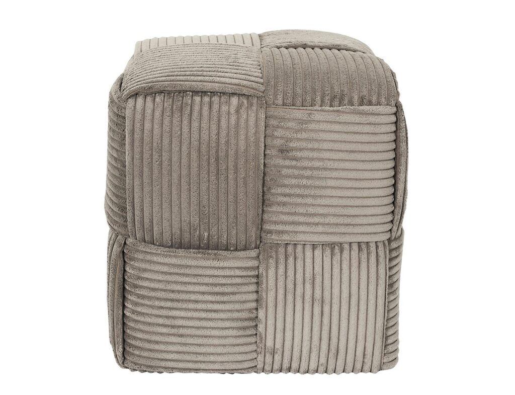 Σκαμπό Scott Home Deco Factory - 36X38Cm - Γκρι