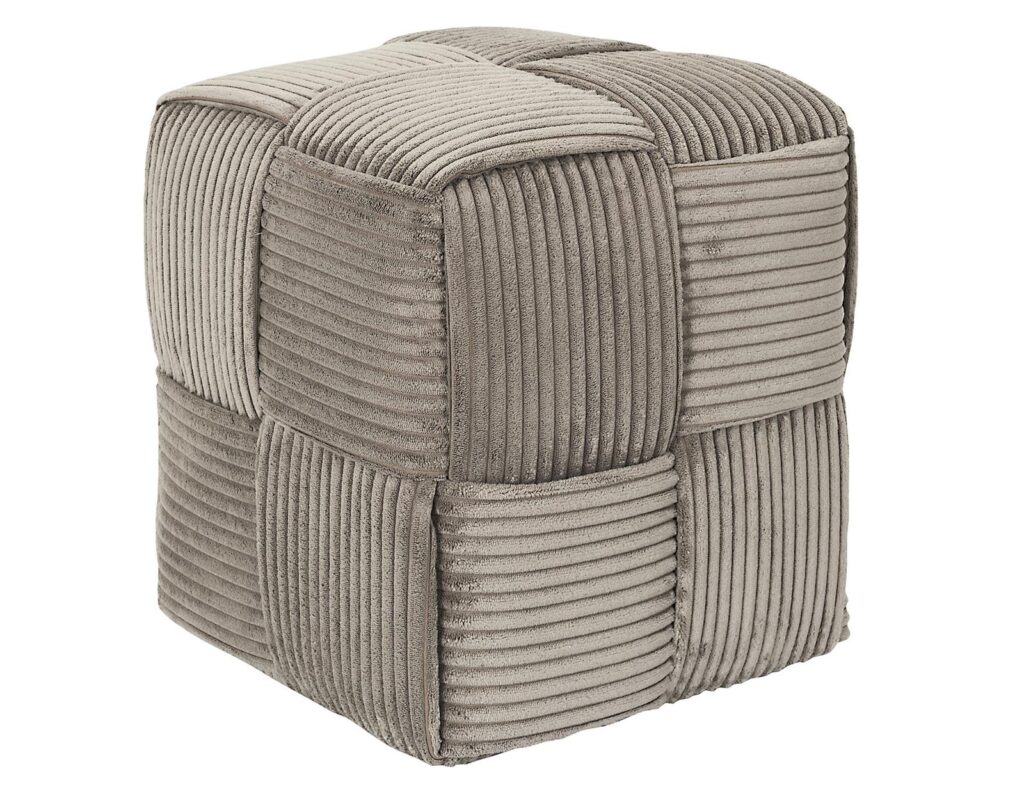 Σκαμπό Scott Home Deco Factory - 36X38Cm - Γκρι