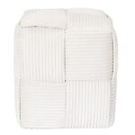 Σκαμπό Scott Home Deco Factory - 36X38Cm - Μπεζ