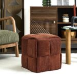 Σκαμπό Scott Home Deco Factory - 36X38Cm - Red