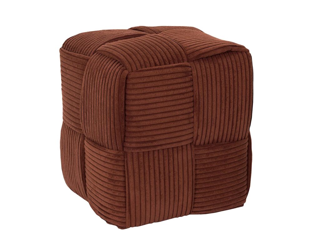 Σκαμπό Scott Home Deco Factory - 36X38Cm - Red