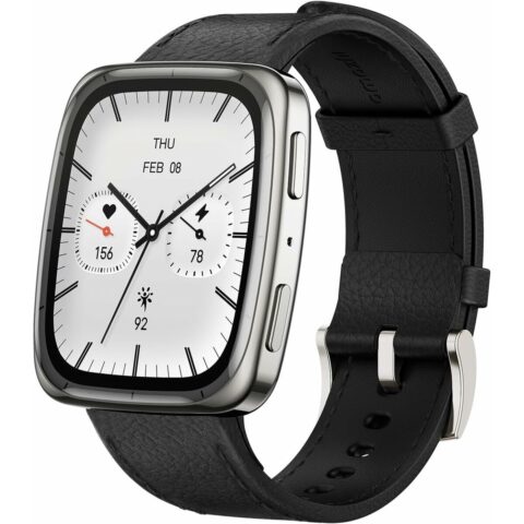 Smartwatch Amazfit ACTIVE 2 SQUARE Μαύρο Χάλυβας 1,75"
