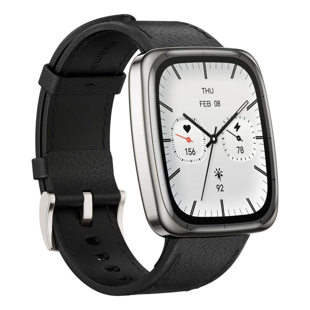 Smartwatch Amazfit ACTIVE 2 SQUARE Μαύρο Χάλυβας 1,75"
