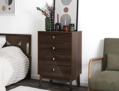Συρταριέρα Tiffany Home Deco Factory - 60X40X90Cm