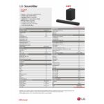 Σύστημα Ηχείων Soundbar LG S40TR.DEUSLLK Μαύρο 400 W