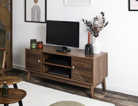 Τραπέζι Tv Tiffany Home Deco Factory - 110X40X48Cm