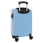Βαλίτσα Καμπίνας Τρόλεϊ Stitch HAPPY Celeste 20'' 20 L 34,5 x 55 x 20 cm