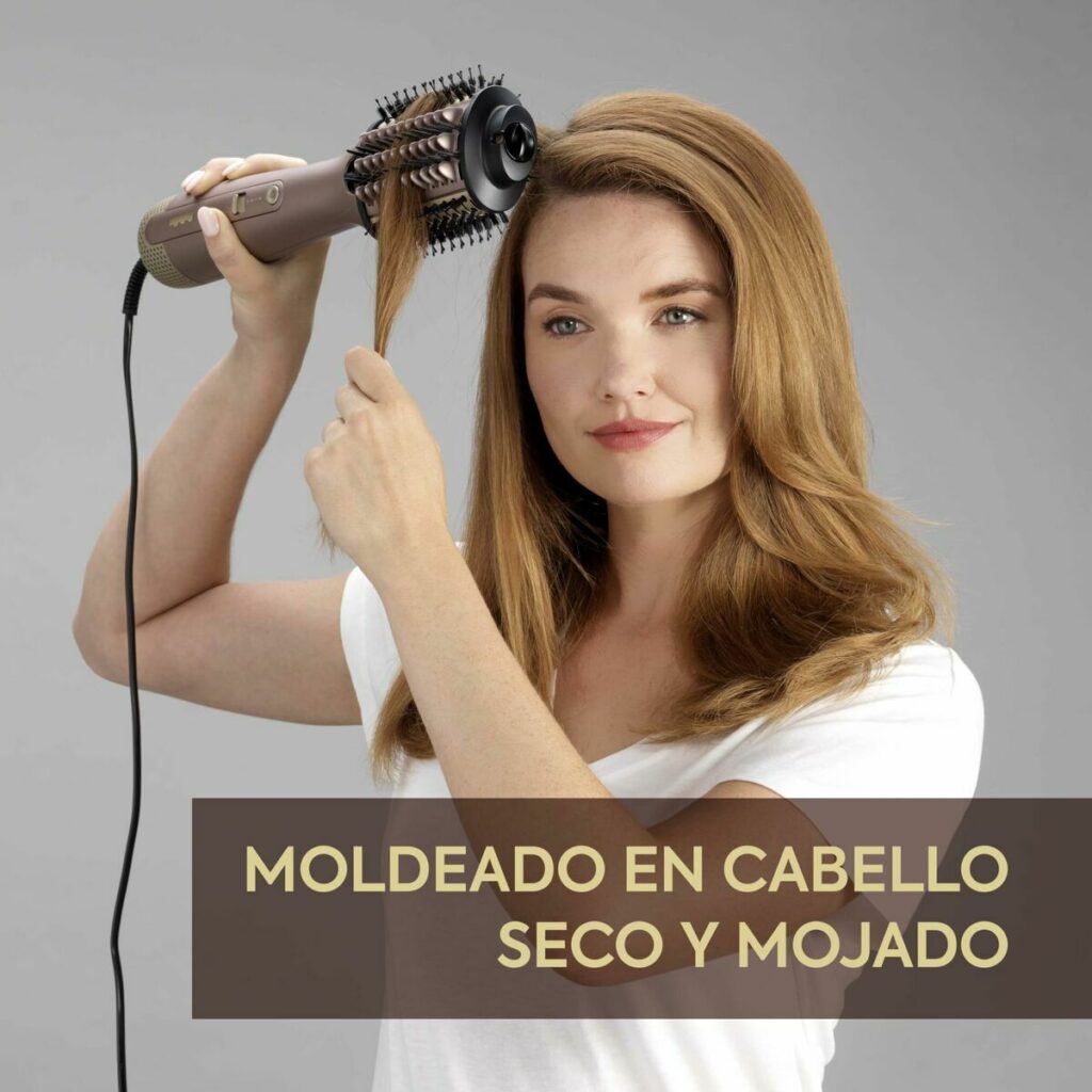 Βούρτσα Κομμωτηρίου Babyliss AS95E Μαύρο Σαμπάνια 1000 W