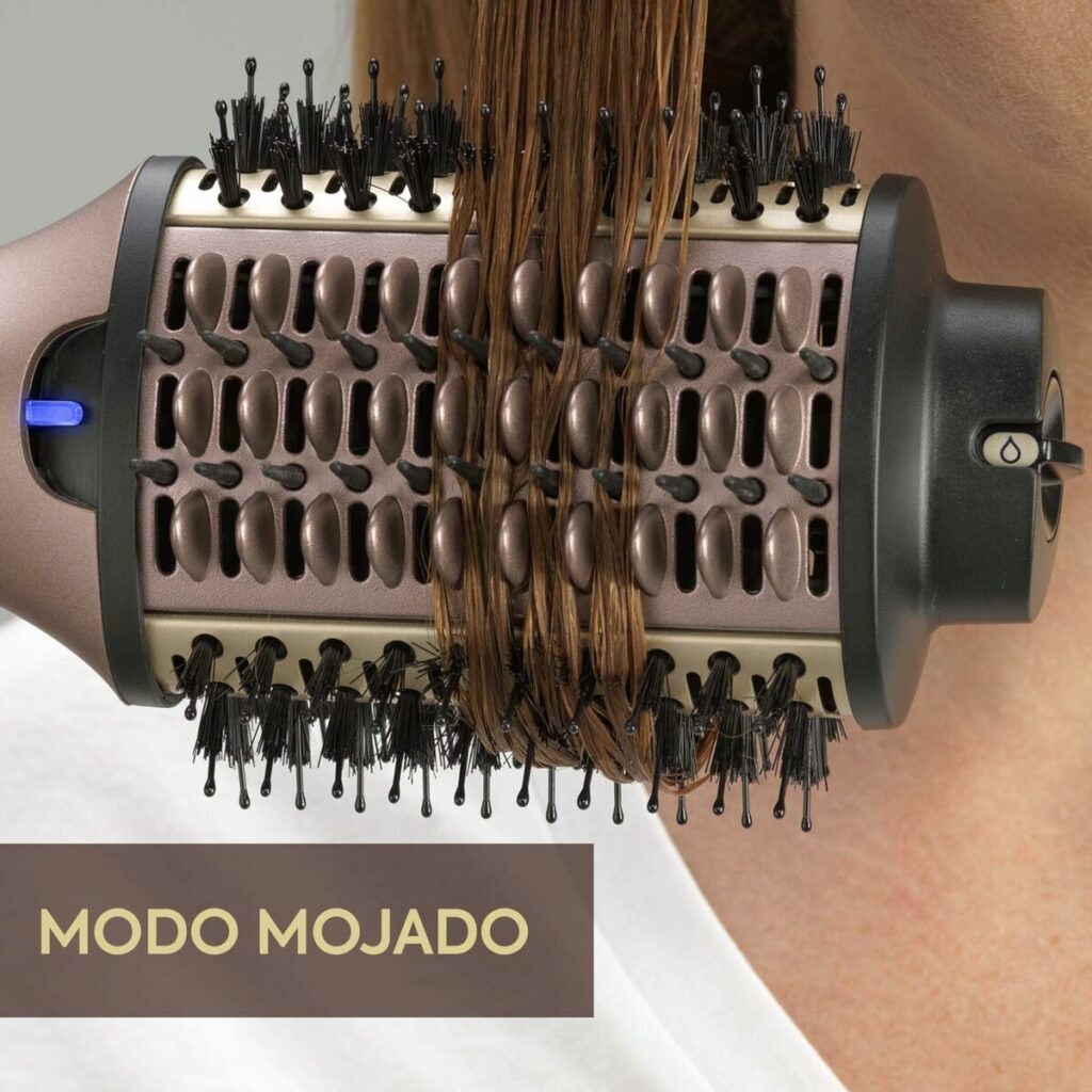 Βούρτσα Κομμωτηρίου Babyliss AS95E Μαύρο Σαμπάνια 1000 W