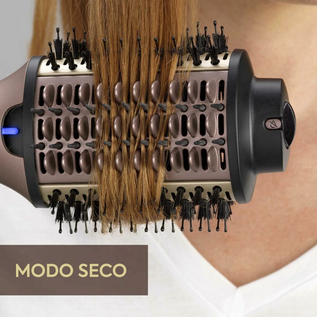 Βούρτσα Κομμωτηρίου Babyliss AS95E Μαύρο Σαμπάνια 1000 W