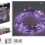 100 Ηλιακά Λαμπάκια Με Σύρμα - 5 Μέτρα - Ψυχρό Λευκό