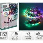 1152 Led Φωτάκια - 14.9 Μέτρα - Χρονοδιακόπτης - Πολύχρωμο
