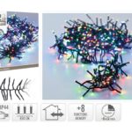 1152 Led Φωτάκια - 8.5 Μέτρα - Χρονοδιακόπτης - Πολύχρωμο