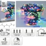 180 Led Φωτάκια - 13.5 Μέτρα - Χρονοδιακόπτης - Πολύχρωμο