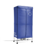 2 Υψηλό Φορητό Ηλεκτρικό Στεγνωτήριο Dupledry Blue InnovaGoods 1200 W
